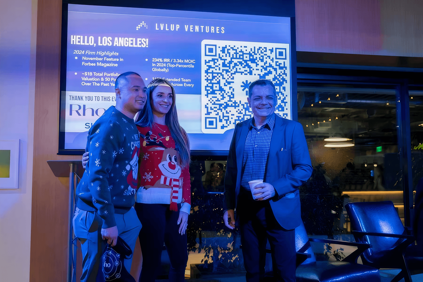 The LvlUp Ventures team